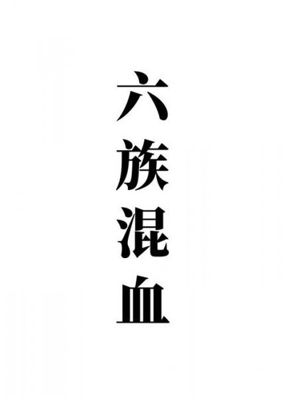 我，六族混血，打錢