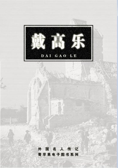 《戴高乐传》