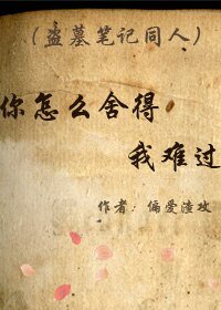 《(BL/盗墓笔记)你怎么舍得我难过》