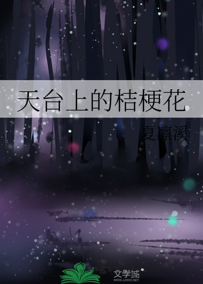 天台上的桔梗花