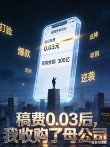 稿费3分钱后,我收购了母公司